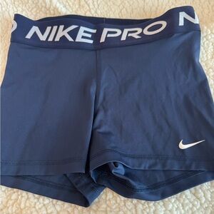 Nike Dark Blue Athletic Shorts